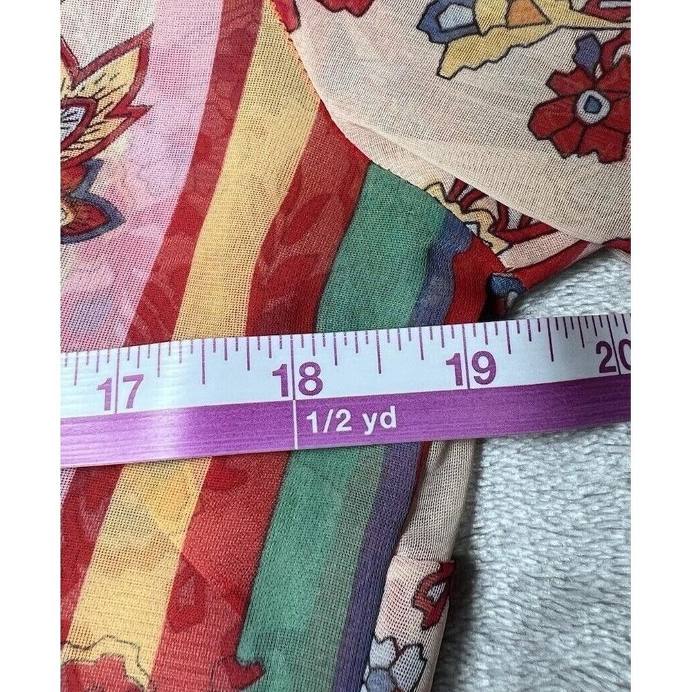 Notations 2-Piece Set Bohemian Floral Paisley Print Blouse & Tank Top Size Small - Picture 10 of 16